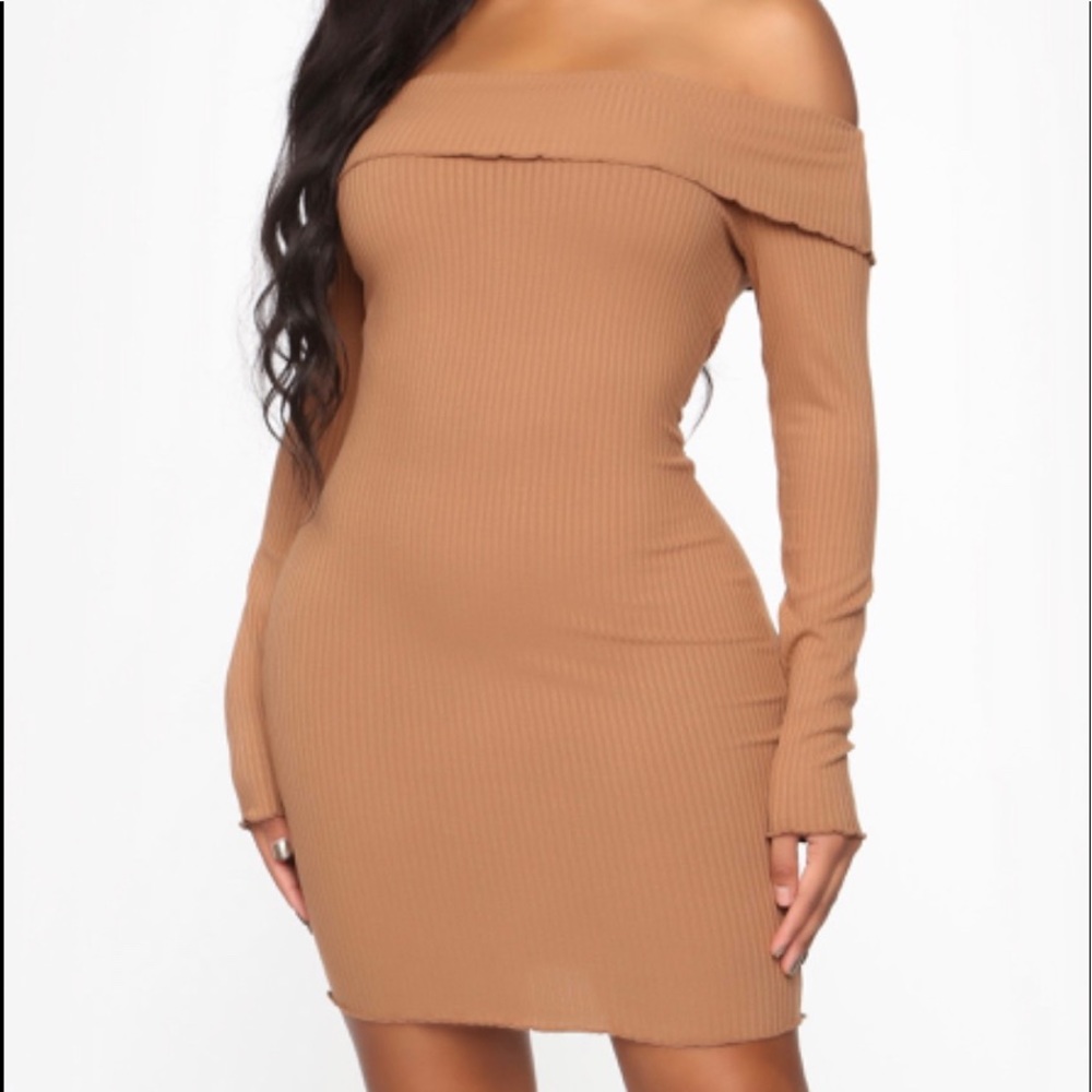 Brown dress
